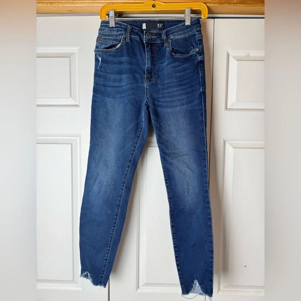 Kut from the Kloth Dark Blue Skinny Jeans - Picture 8 of 9